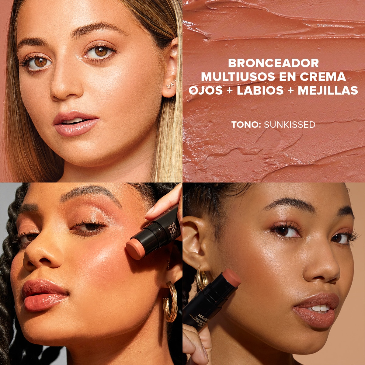 NUDIES MATTE BLUSH & BRONZE (RUBOR Y BRONCEADOR EN BARRA)